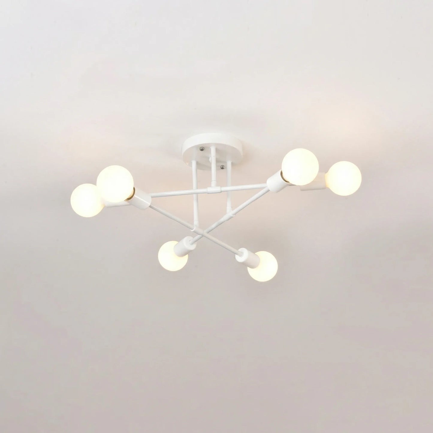 Ironvex - 6-Head Retro Industrial Ceiling Lamp