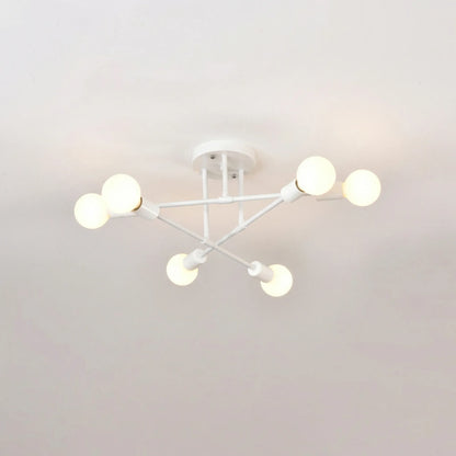 Ironvex - 6-Head Retro Industrial Ceiling Lamp