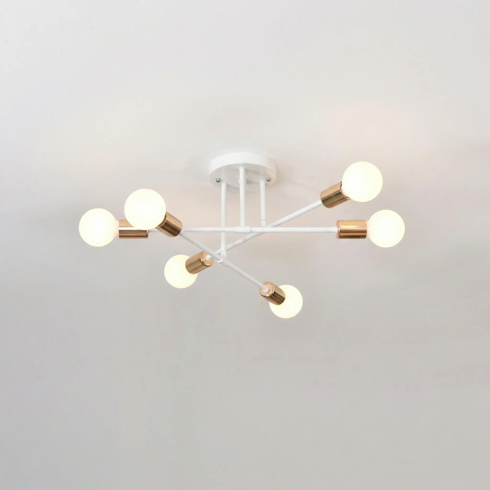 Ironvex - 6-Head Retro Industrial Ceiling Lamp