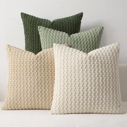 Knitex - Boho Style Textured Square Pillow Cover