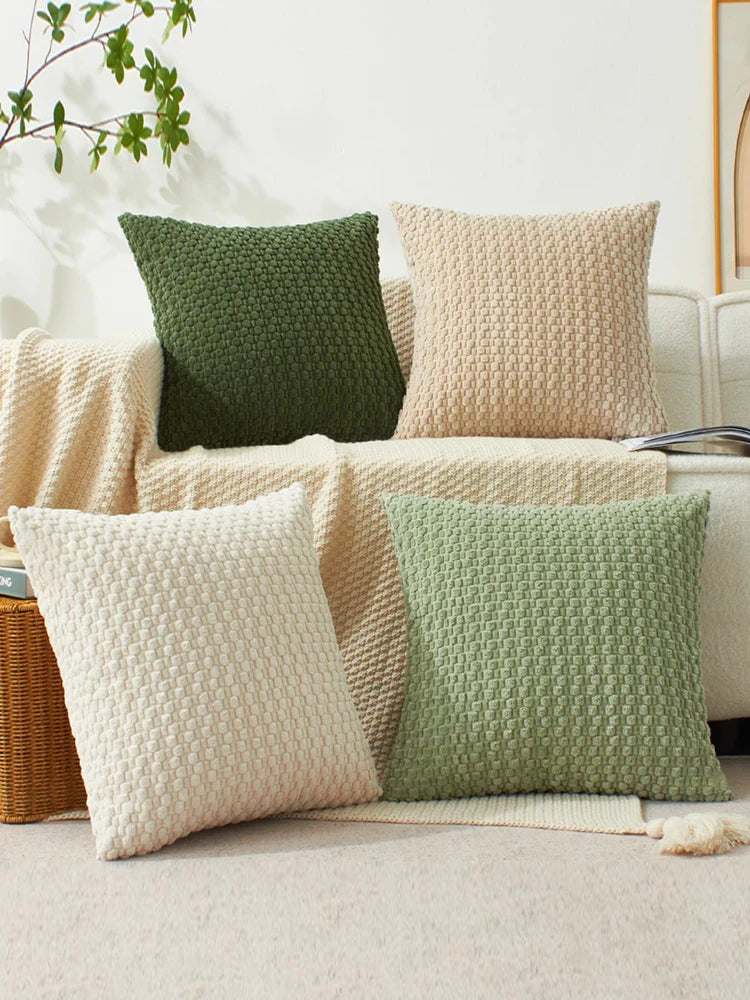 Knitex - Boho Style Textured Square Pillow Cover