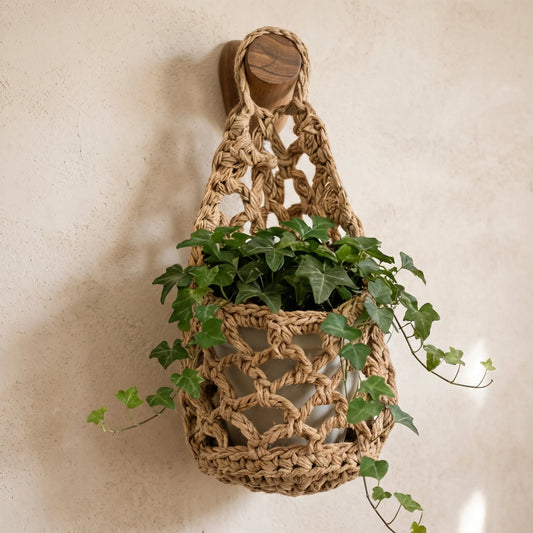 KnotLoom - Boho Macrame Plant Hanger