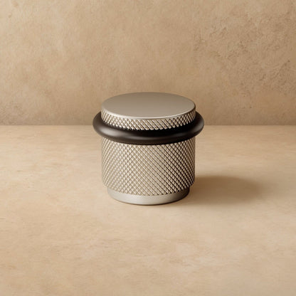KnurlStop - Industrial Knurled Floor Mount Door Stop