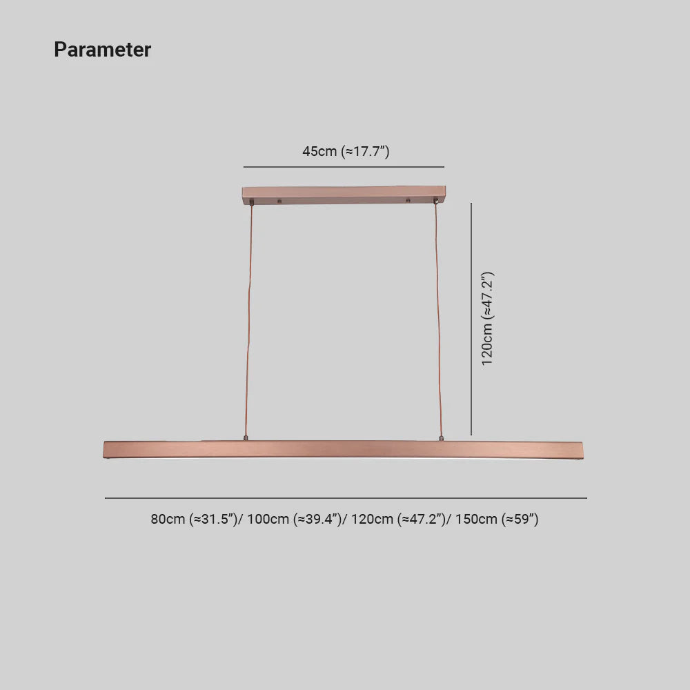 Linera - Linear LED Pendant Light