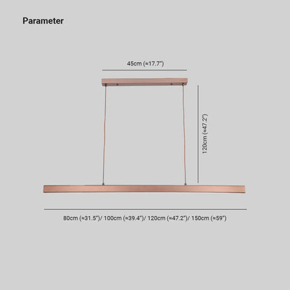 Linera - Linear LED Pendant Light