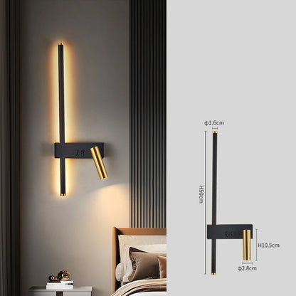 Lineris - Modern Dual-Source Wall Lamp