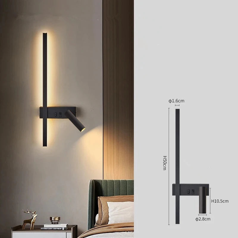 Lineris - Modern Dual-Source Wall Lamp