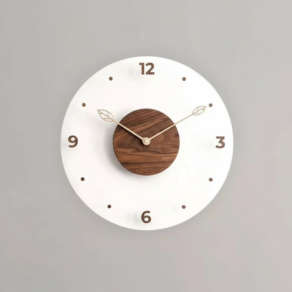 Lucis Acrylic Large Wall Clock | Modern Home Decor