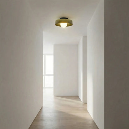 Lumaris - Vintage-Style Flush Ceiling Light