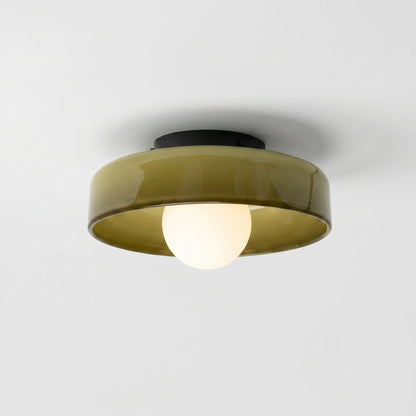 Lumaris - Vintage-Style Flush Ceiling Light