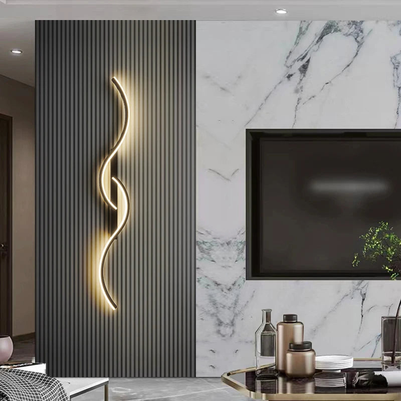 Lumaxis - Minimalist Long Strip LED Wall Sconce