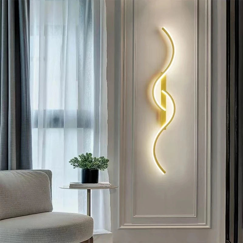 Lumaxis - Minimalist Long Strip LED Wall Sconce