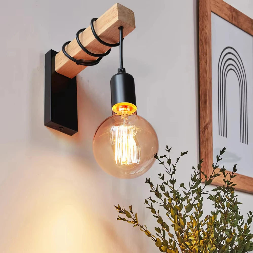 Lumbrox - Retro Industrial E27 Wall Sconce
