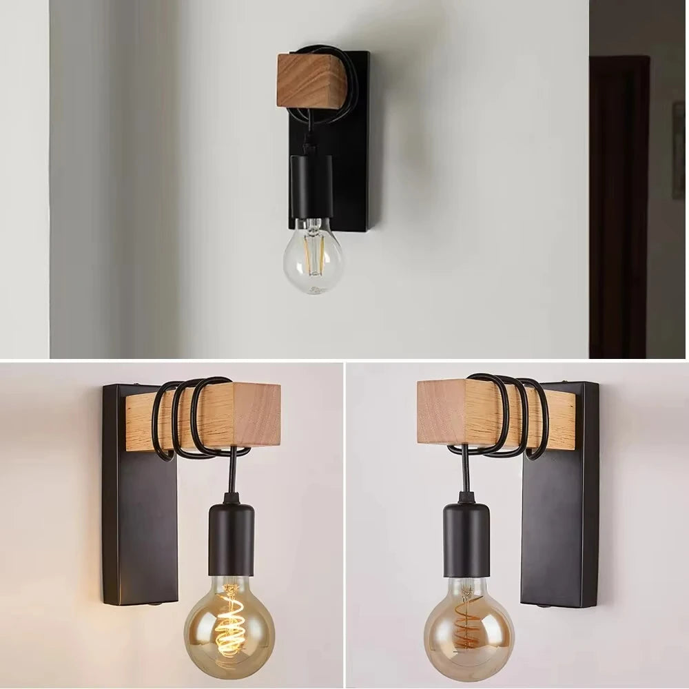 Lumbrox - Retro Industrial E27 Wall Sconce