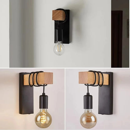 Lumbrox - Retro Industrial E27 Wall Sconce