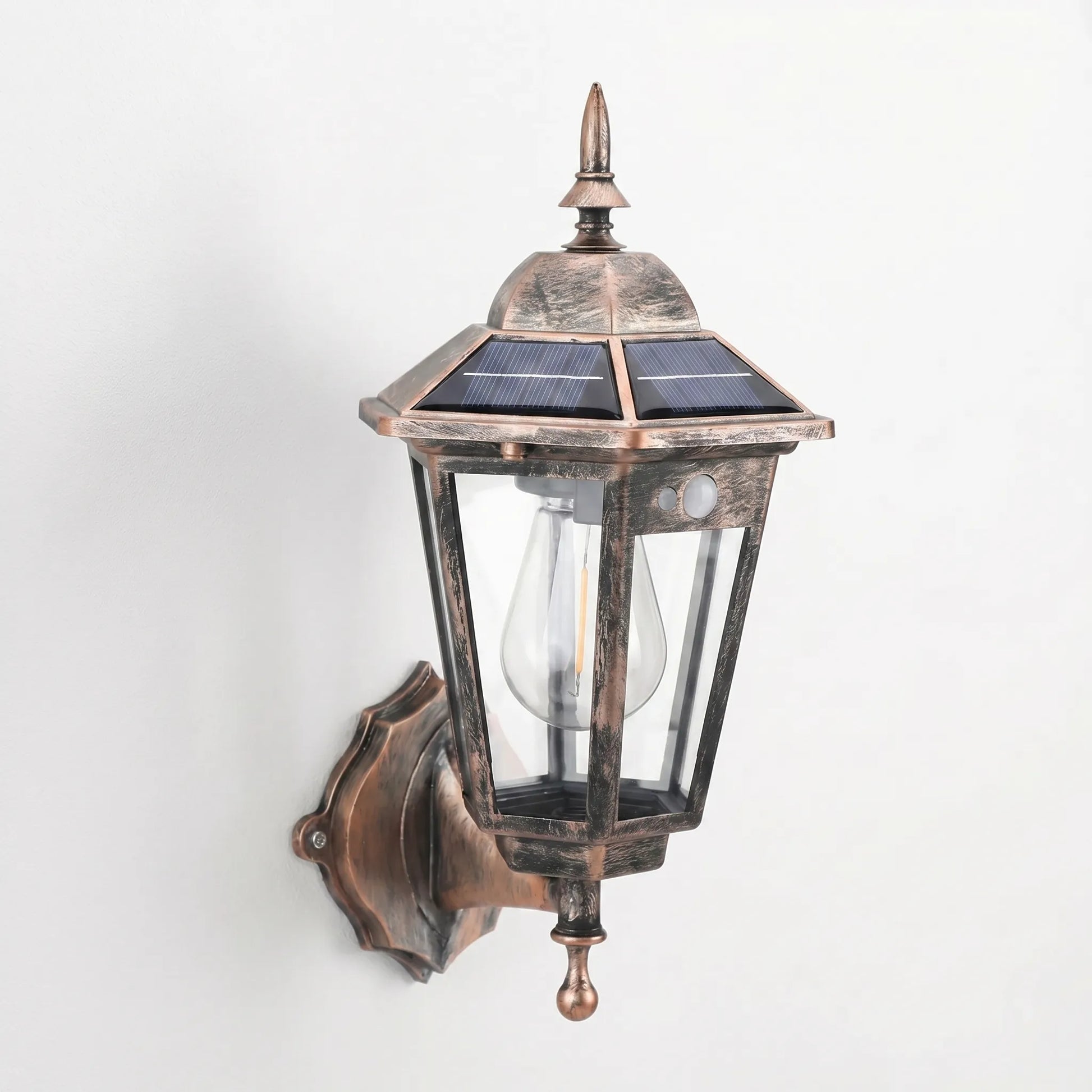 Lumenvex - Retro Solar Wall Lantern Light