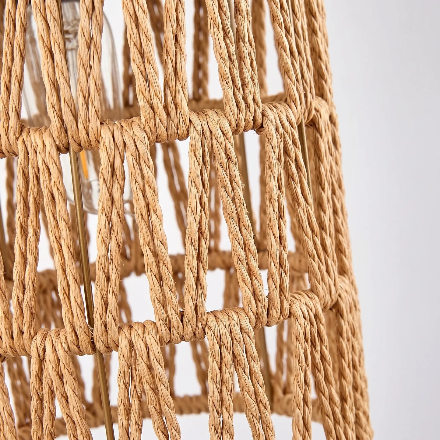 Lumiloom - Woven Cylindrical Wall Lamp