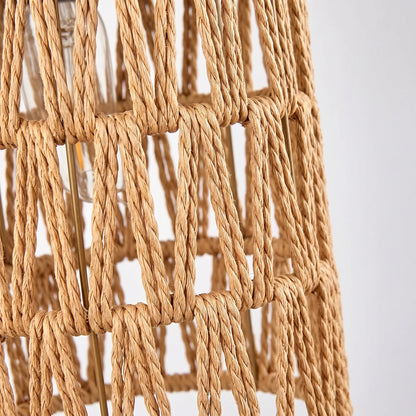 Lumiloom - Woven Cylindrical Wall Lamp