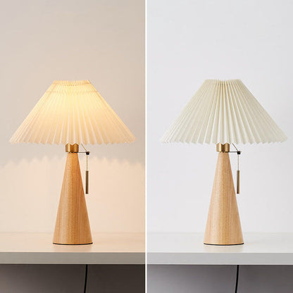 Luminis - Modern Minimalist Pleated Table Lamp