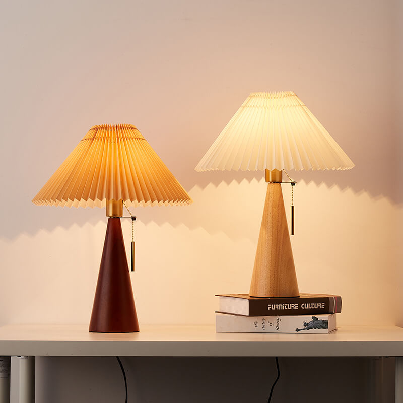 Luminis - Modern Minimalist Pleated Table Lamp