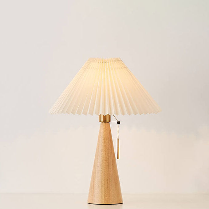 Luminis - Modern Minimalist Pleated Table Lamp