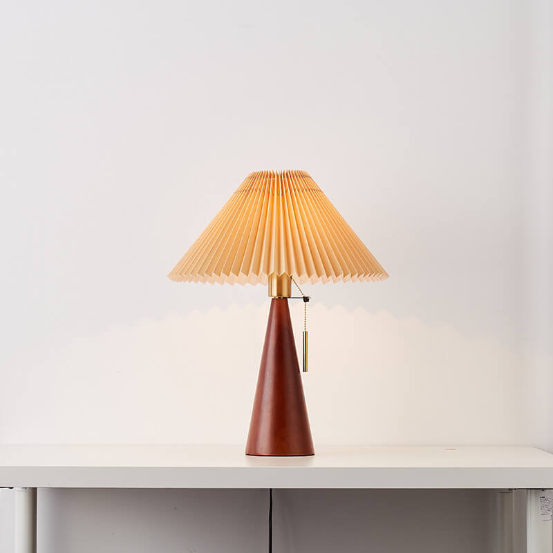 Luminis - Modern Minimalist Pleated Table Lamp