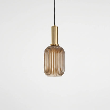 Lumira - Ribbed Ceiling Pendant Light