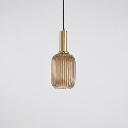 Lumira - Ribbed Ceiling Pendant Light