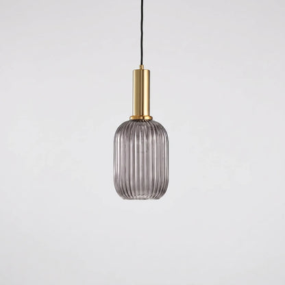 Lumira - Ribbed Ceiling Pendant Light