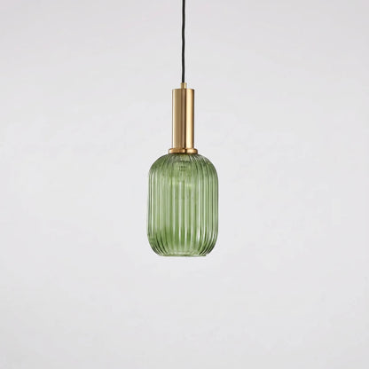Lumira - Ribbed Ceiling Pendant Light