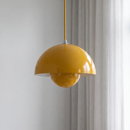 Lumiren - Scandinavian Dome Pendant Light - Modern Dining Room Ceiling Light