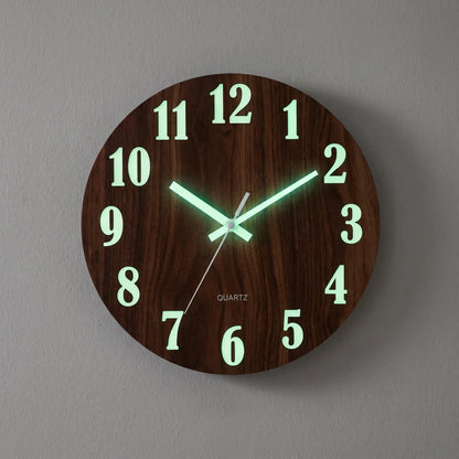 Lumiria - Minimalist Luminous Analog Wall Clock