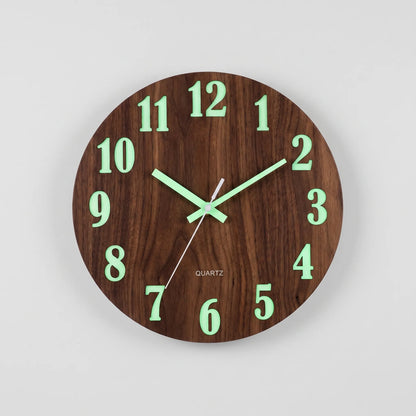 Lumiria - Minimalist Luminous Analog Wall Clock