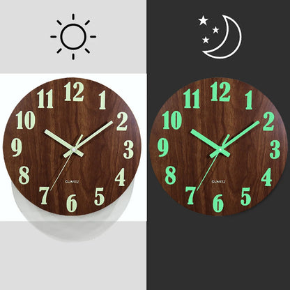 Lumiria - Minimalist Luminous Analog Wall Clock