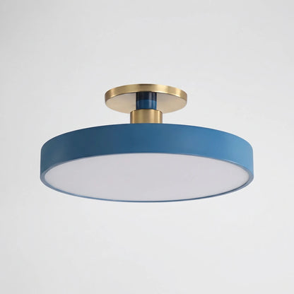 Lumivara - Semi-Flush Circular Ceiling Lamp
