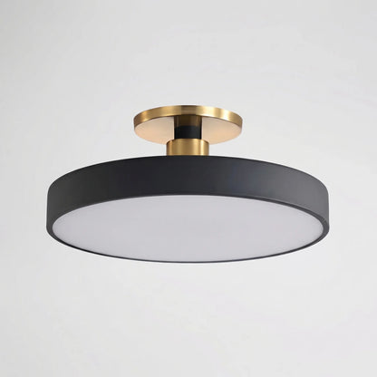 Lumivara - Semi-Flush Circular Ceiling Lamp