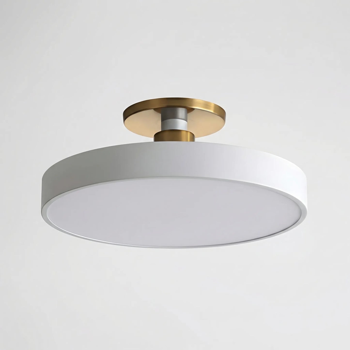 Lumivara - Semi-Flush Circular Ceiling Lamp