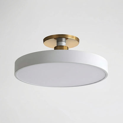 Lumivara - Semi-Flush Circular Ceiling Lamp