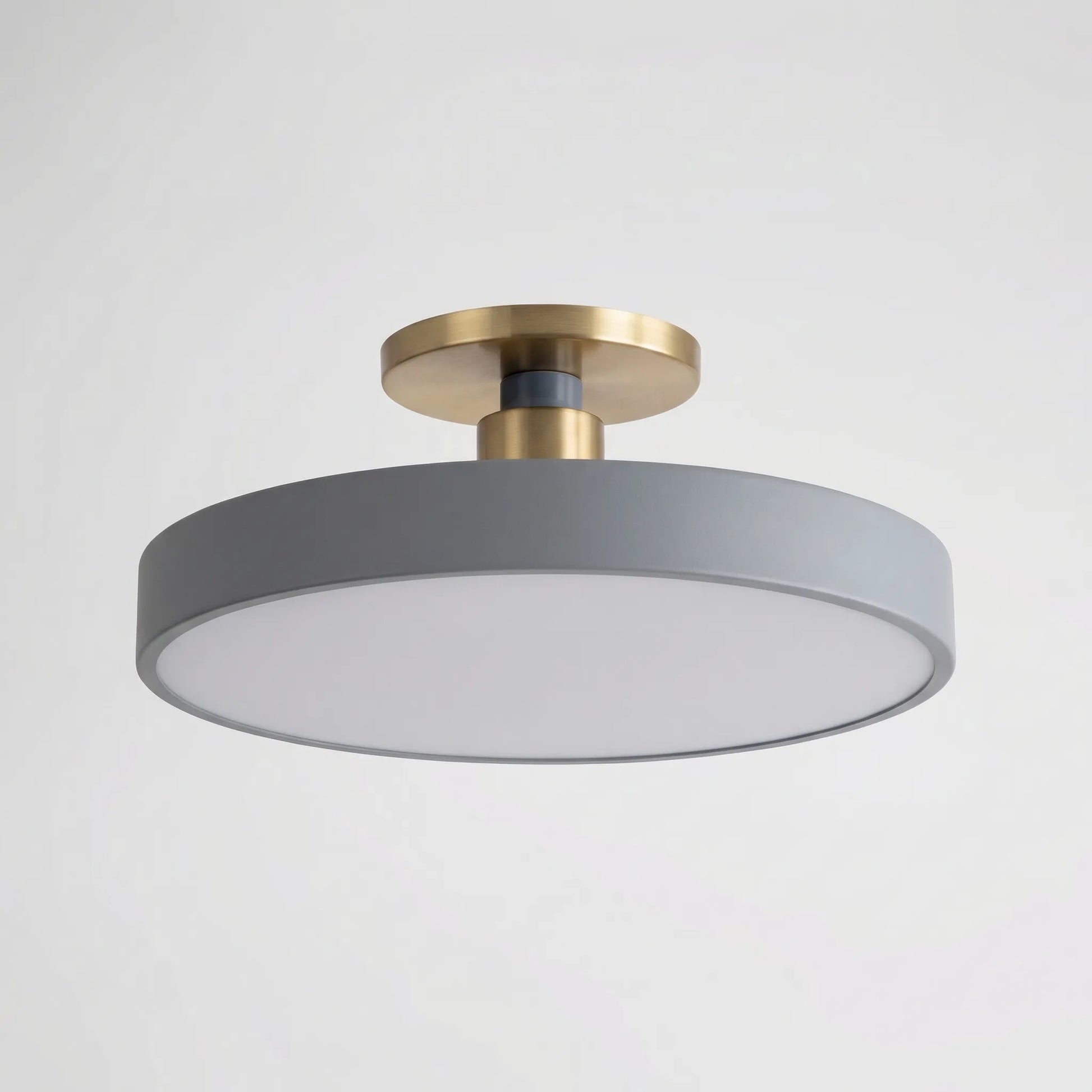 Lumivara - Semi-Flush Circular Ceiling Lamp