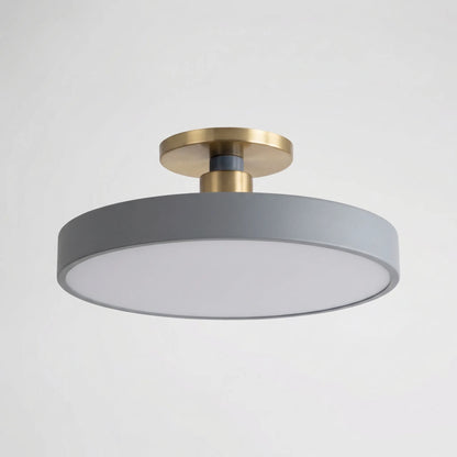 Lumivara - Semi-Flush Circular Ceiling Lamp