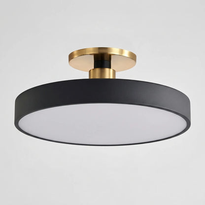 Lumivara - Semi-Flush Circular Ceiling Lamp