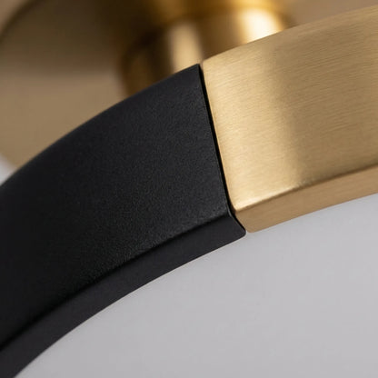Lumivara - Semi-Flush Circular Ceiling Lamp