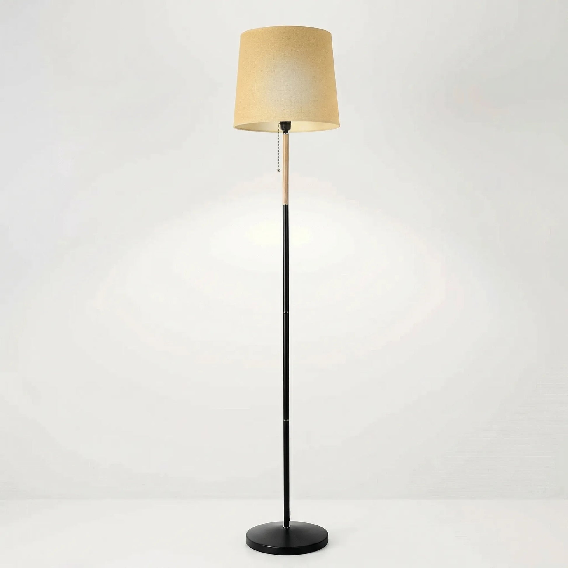 Lumivare - Tall Pole Floor Lamp With Shade