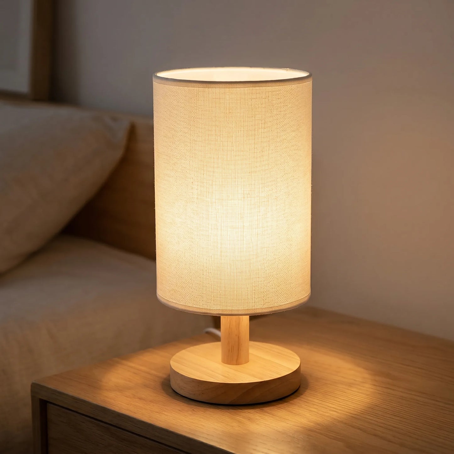 Lumivene - Cylindrical Table Lamp