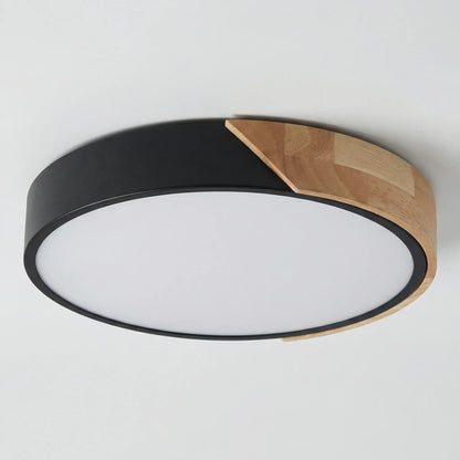 Lumnara - Round Flush-Mount Minimalist Ceiling Light