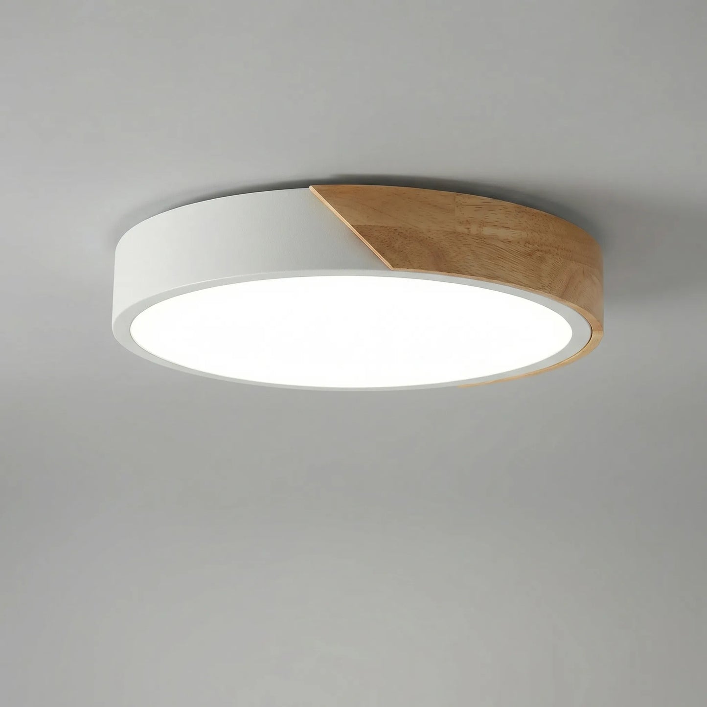 Lumnara - Round Flush-Mount Minimalist Ceiling Light
