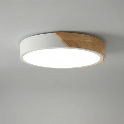 Lumnara - Round Flush-Mount Minimalist Ceiling Light