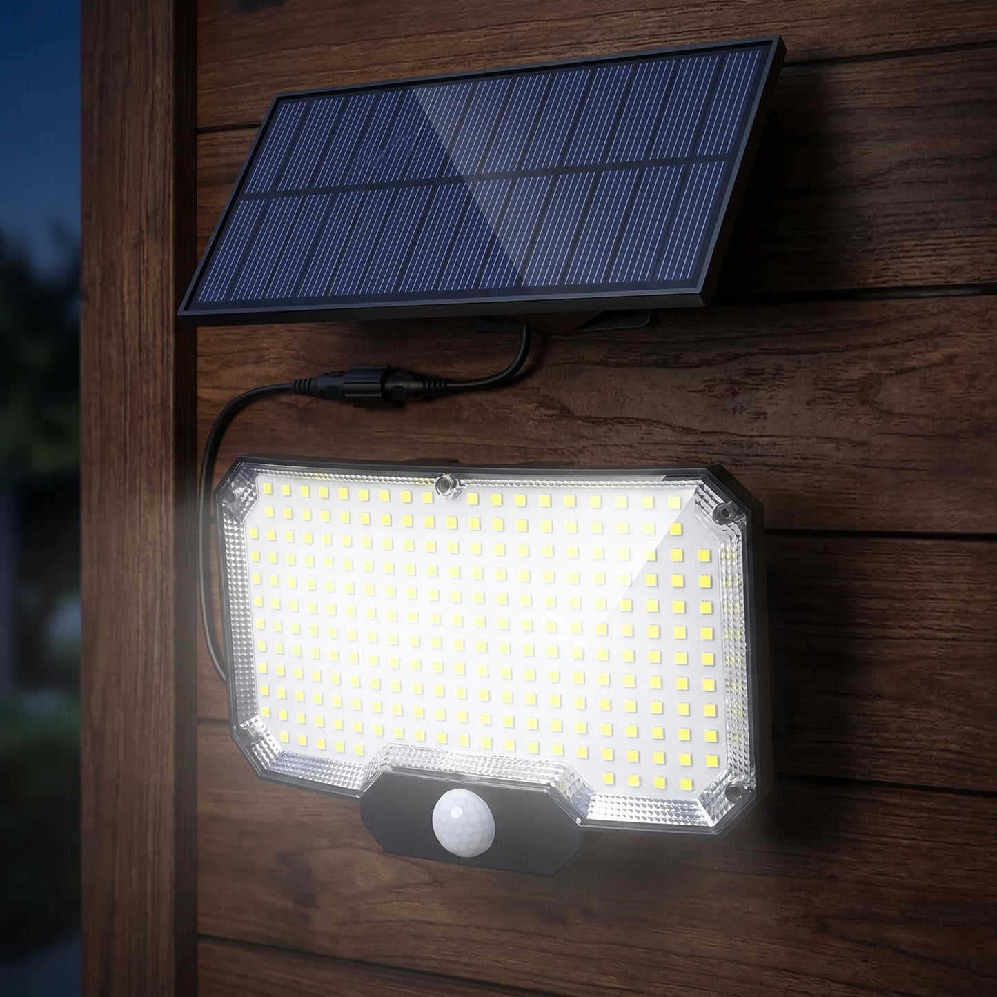 Lumoflux - Wall-Mounted Outdoor Solar Light