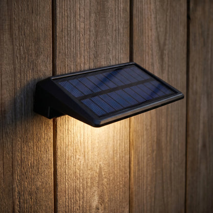 Lumora - 2 Wedge-Shaped Solar Wall Lights