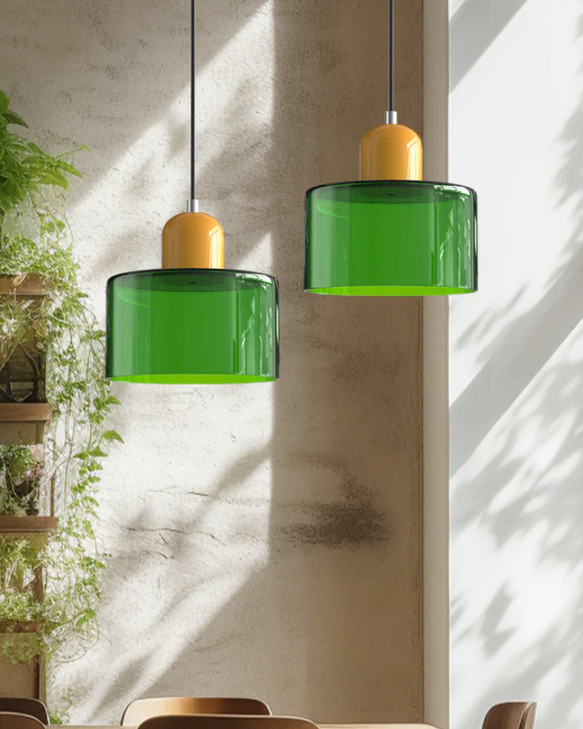 Lumori - Minimalist Glass Pendant Ceiling Light